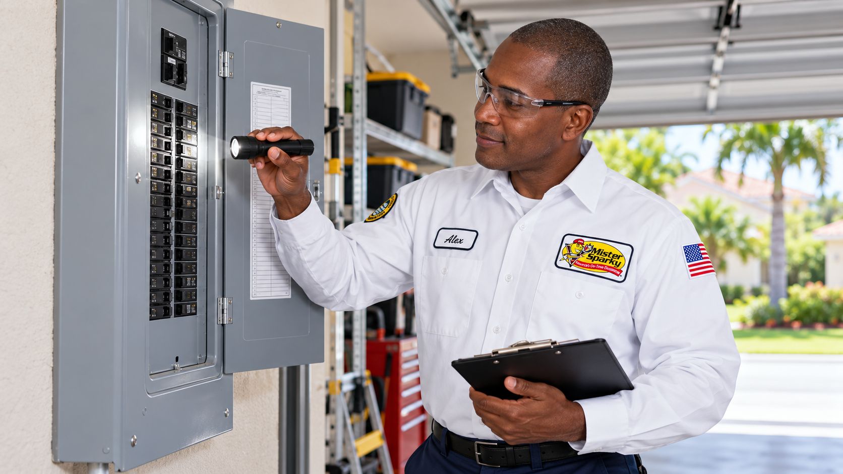 Tech Inspecting Panel